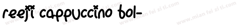 reeji cappuccino bol字体转换